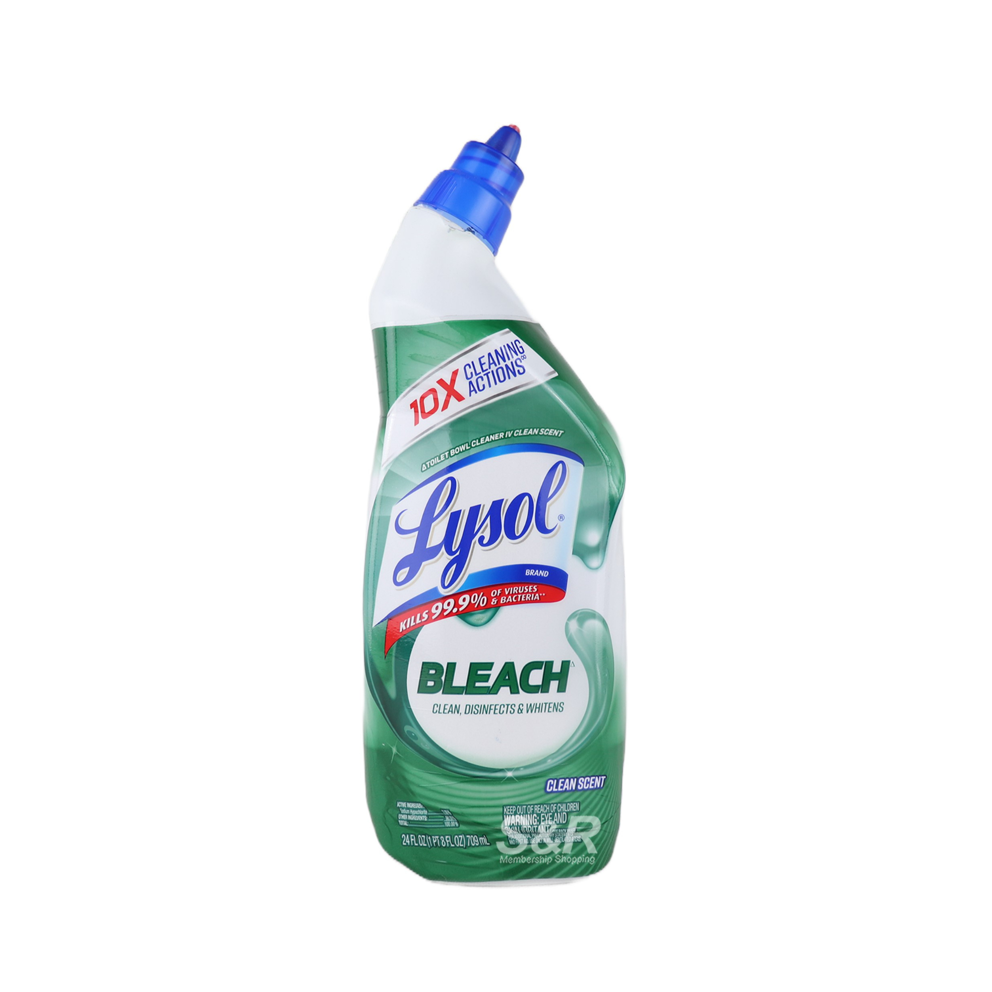 Lysol Bleach Toilet Bowl Cleaner 709mL Lysol Bleach Toilet Bowl Cleaner 709mL